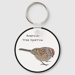 American Tree Sparrow Key Ring