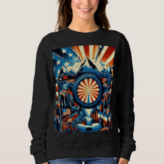 American Trend Hoodie – Casual Street Style Sweats