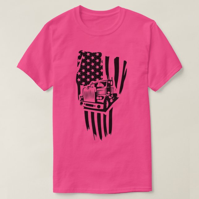 American truck 2 T-Shirt (Design Front)
