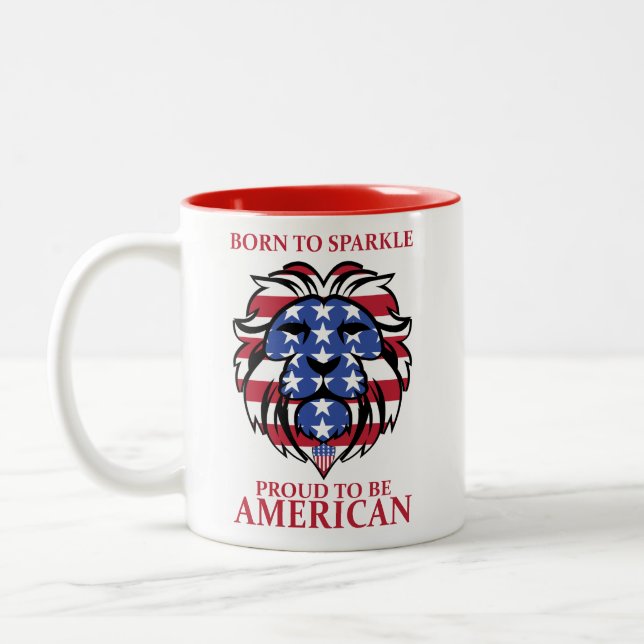 American Two-Tone Coffee Mug (Left)