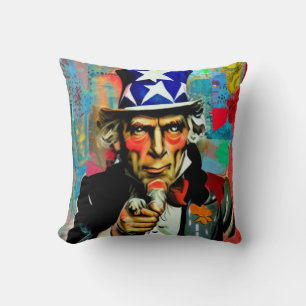 American Uncle Sam Cushion