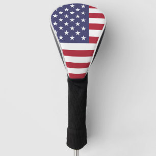 American United States USA Flag Golf Head Cover