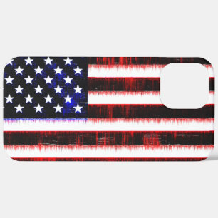 American United States - USA flag, notched drizzle iPhone 12 Pro Max Case
