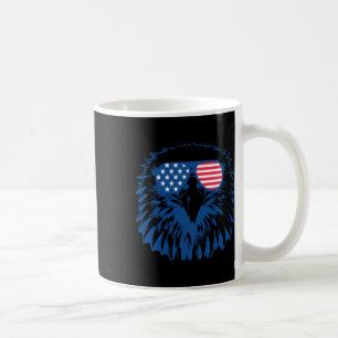American Us Flag Cool Eagle 4th July Patriotic For Coffee Mug
