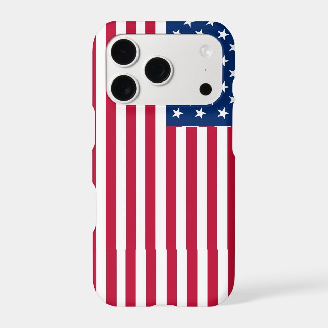 American USA Flag Pride Design (Back)