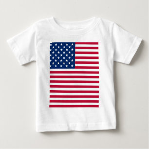 American USA Flag Pride Design-76353 Baby T-Shirt