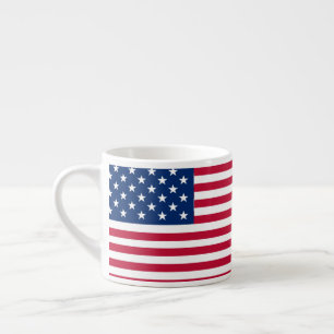 American USA Flag Pride Design-76353 Espresso Cup