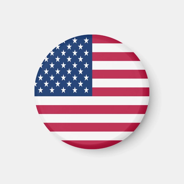 American USA Flag Pride Design-76353 Magnet (Front)