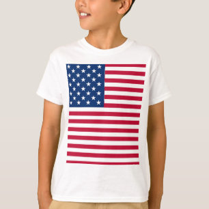 American USA Flag Pride Design-76353 T-Shirt