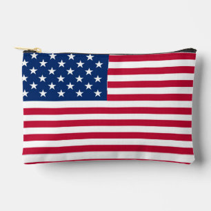 American USA Flag Pride Design Accessory Pouch