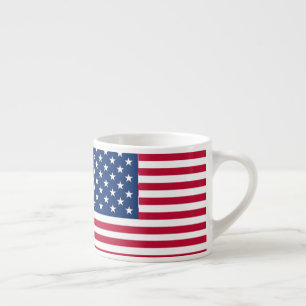 American USA Flag Pride Design Espresso Cup
