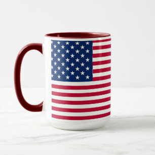 American USA Flag Pride Design Mug