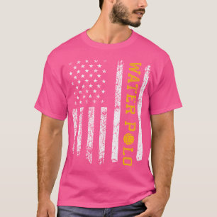 American Usa Flag Water Polo