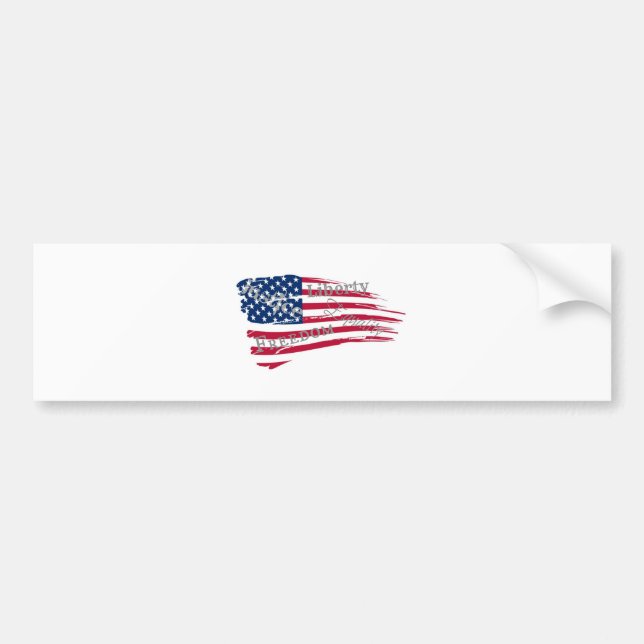 American Values Bumper Sticker (Front)