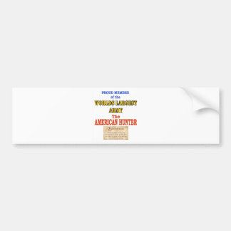 AMERICAN VETERAN BUMPER STICKER