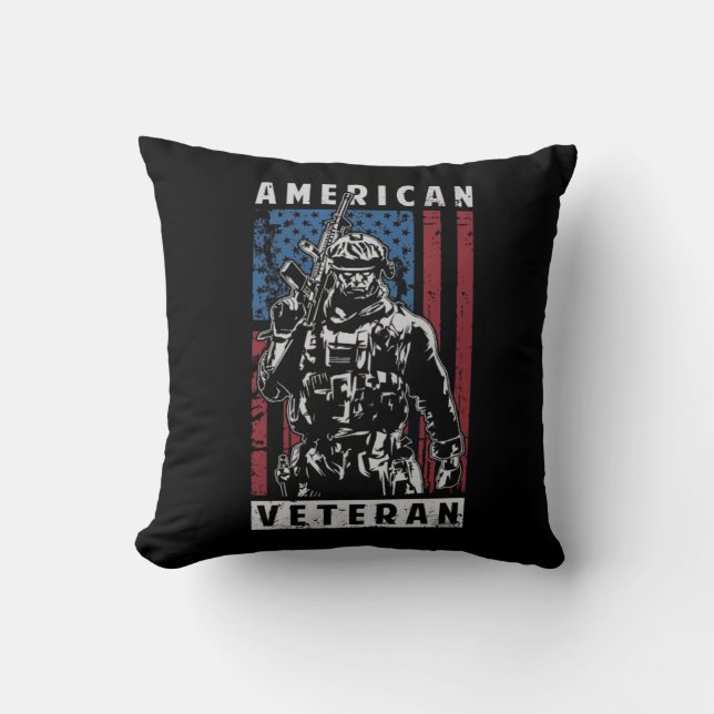 American Veteran Cushion (Front)