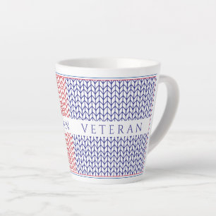 "AMERICAN VETERAN" Latte Mug