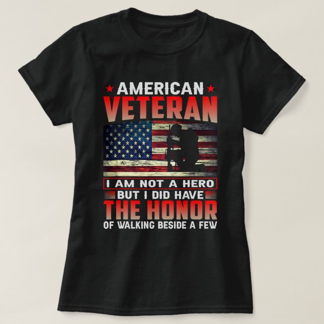 American Veteran The Honour 38 T-Shirt (Design Front)