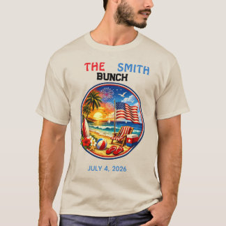 American vibe matching tees for parties