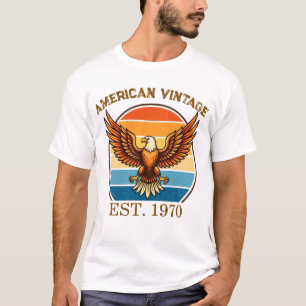 American Vintage Eagle Est 1970 T-Shirt