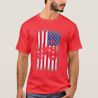 American Vintage Farmer Farming Farm Animals Tract T-Shirt