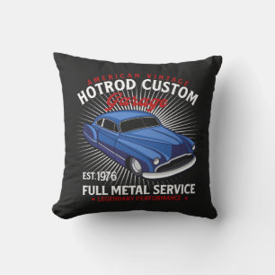American Vintage HotRod Custom Garage Full Service Cushion