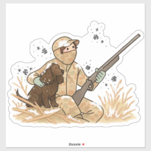 American Water Spaniel Car Decal