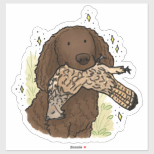 American Water Spaniel Car Decal