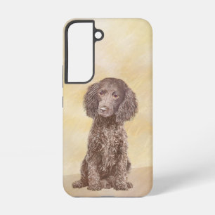 American Water Spaniel Painting - Original Dog Art Samsung Galaxy Case