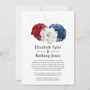 American Wedding Reduced Wedding Guests Announcement