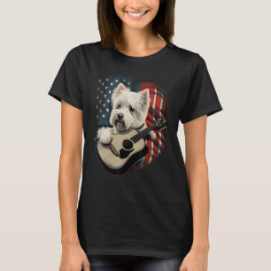 American West Highland White Terrier USA Westie Co T-Shirt