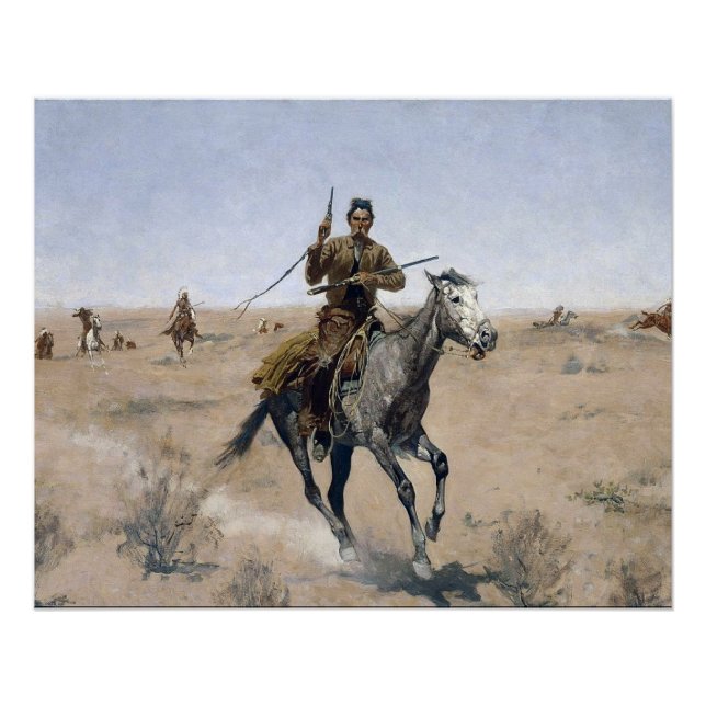 American Western cowboy Poster (Front)