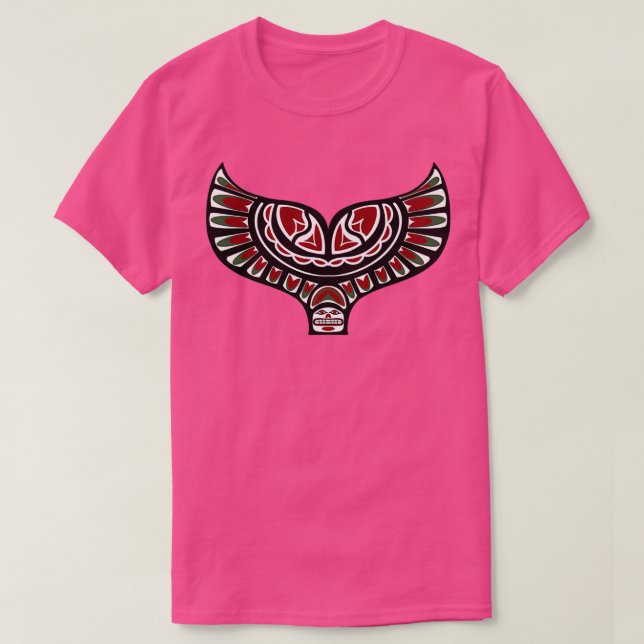 American Whale Tail T-Shirt (Design Front)