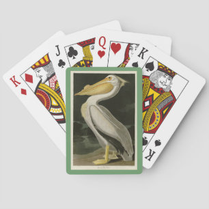 American White Pelican, Audubon's Birds of America Playing Cards