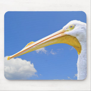 American White Pelican Mouse Mat