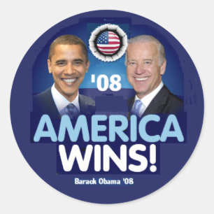 AMERICAN WINS Sticker