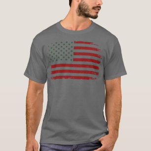 American with pan african colours for independen T-Shirt