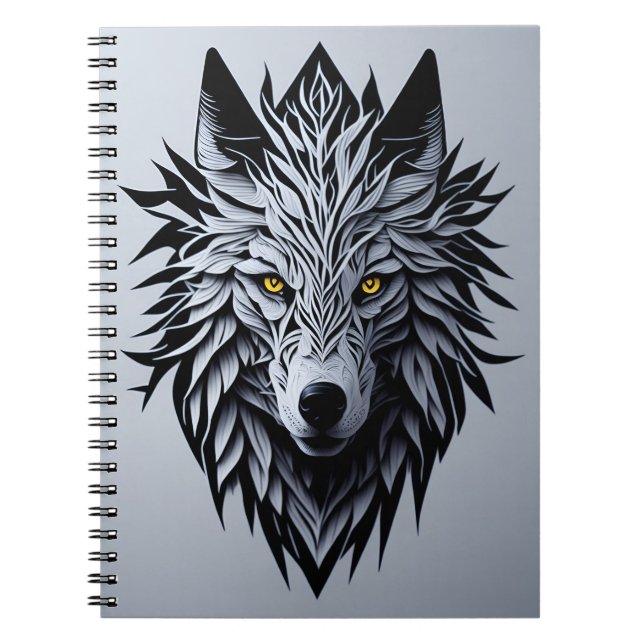 American wolf 6 notebook (Front)