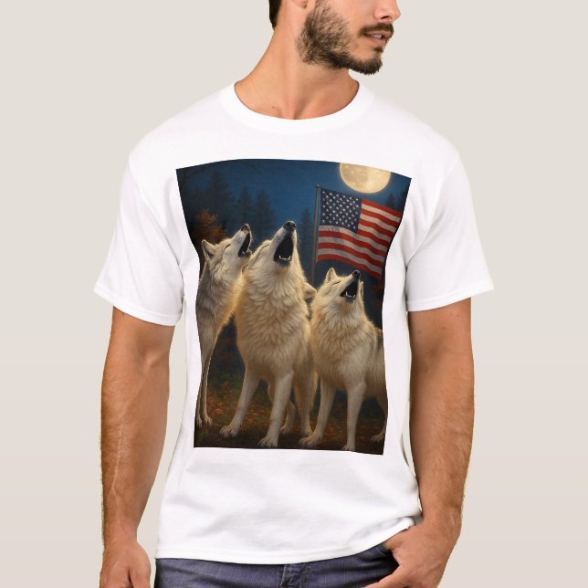 American wolfpack T-Shirt (Front)