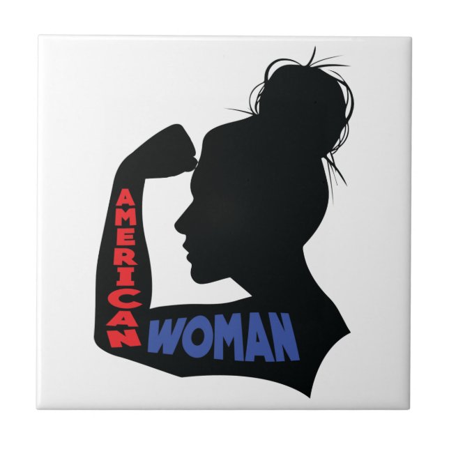 American Woman Tile (Front)