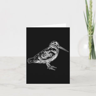 American Wood Bird Watching Hunting Unique Birding Card