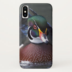 American Wood Duck iPhone X Case