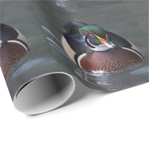 American Wood Duck Wrapping Paper