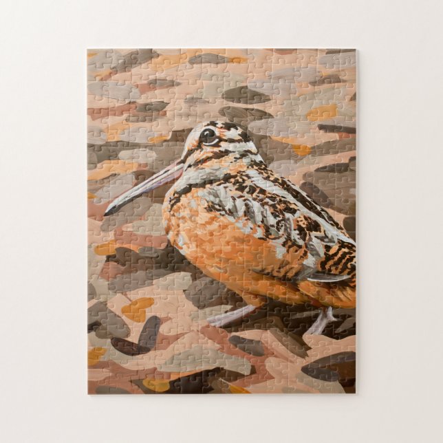 American Woodcock Jigsaw Puzzle (Vertical)