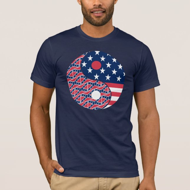 American Yin Yang Shirt (Front)