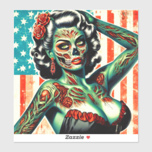 American Zombie Pin-up