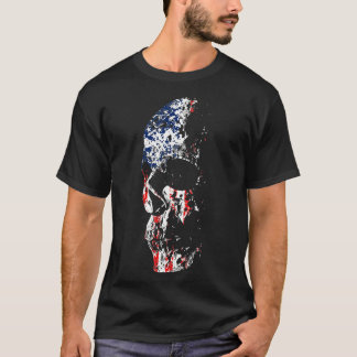American zombie skull 1 T-Shirt