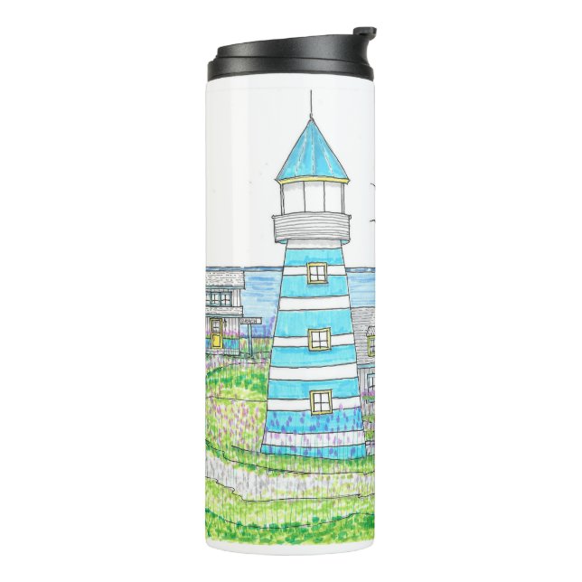 Americana 2 Plain Thermal Tumbler (Rotated Left)