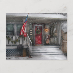 Americana - A Tribute to Rockwell Postcard