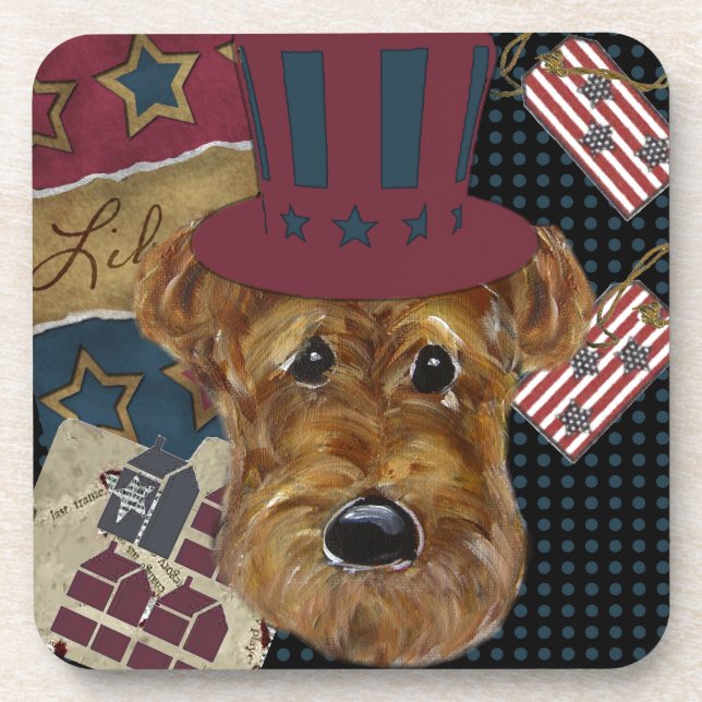 AMERICANA AIREDALE COASTER (Front)